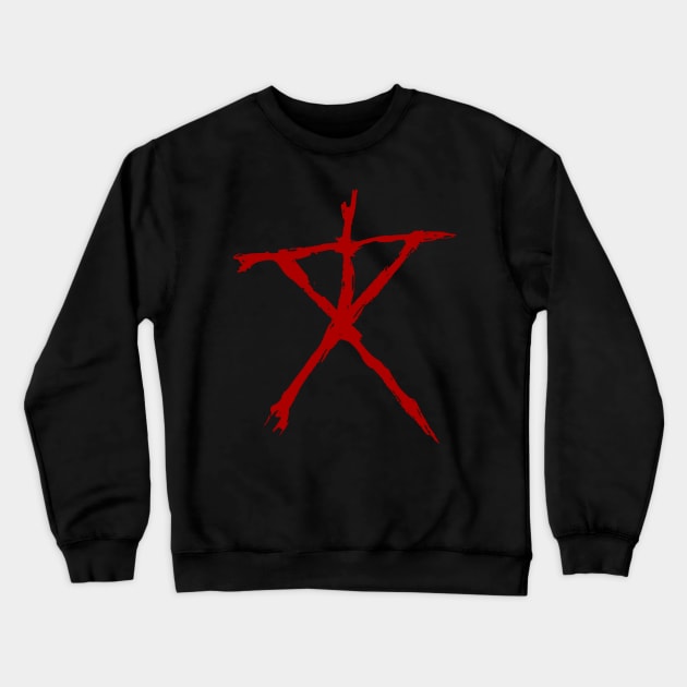 Blair Witch Symbol Crewneck Sweatshirt by SteamboatJoe